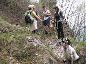 Splendida Val Vertova! Sul sentiero 527 fino al Sedernèl e Bivacco Testa con discesa dal sentiero 529 dal Passo di Bliben il 25 aprile 2010 - FOTOGALLERY 